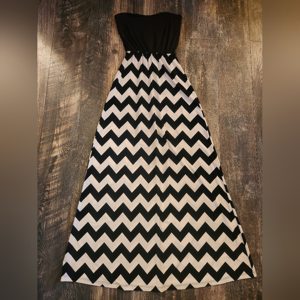 SM stripped sun dress